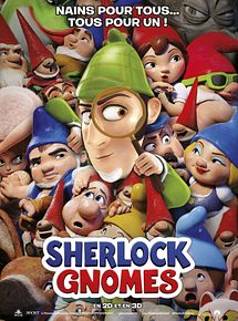 Affiche de Sherlock Gnomes, film à voir en streaming sur Pygargue