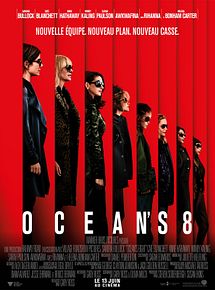 Affiche de Ocean's 8, film à voir en streaming sur Pygargue