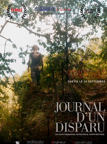 Affiche de Journal d'un disparu, film à voir en streaming sur Pygargue