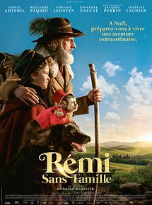 Affiche de Rémi Sans Famille, film à voir en streaming sur Pygargue
