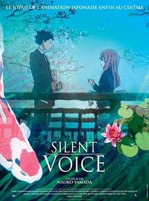 Affiche de Silent Voice, film à voir en streaming sur Pygargue