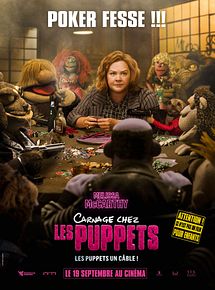 Affiche de Carnage chez les Puppets, film à voir en streaming sur Pygargue