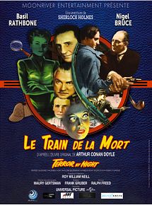 Affiche de Sherlock Holmes : le train de la mort, film à voir en streaming sur Pygargue