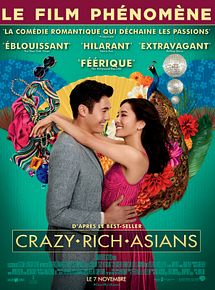 Affiche de Crazy Rich Asians, film à voir en streaming sur Pygargue