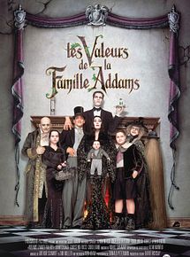 Affiche de Les Valeurs de la famille Addams, film à voir en streaming sur Pygargue