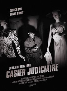 Affiche de Casier judiciaire, film à voir en streaming sur Pygargue