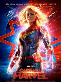 Affiche de Captain Marvel, film à voir en streaming sur Pygargue