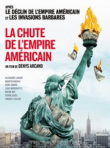 Affiche de La Chute de l’Empire américain, film à voir en streaming sur Pygargue