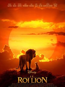 Affiche de Le Roi Lion, film à voir en streaming sur Pygargue