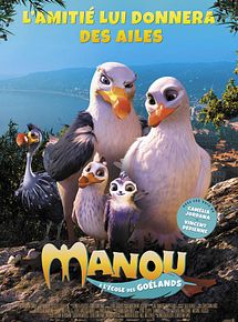 Affiche de Manou, à l’école des goélands, film à voir en streaming sur Pygargue