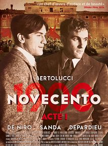 Affiche de Novecento (1900) - Acte I, film à voir en streaming sur Pygargue