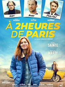 Affiche de A 2 heures de Paris, film à voir en streaming sur Pygargue