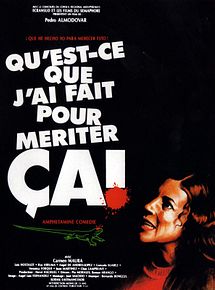 Affiche de Qu'est-ce que j'ai fait pour mériter ça ?, film à voir en streaming sur Pygargue