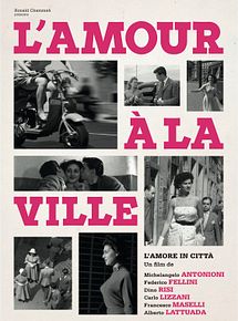 Affiche de L'Amour à la ville, film à voir en streaming sur Pygargue