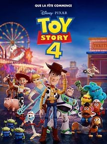 Affiche de Toy Story 4, film à voir en streaming sur Pygargue
