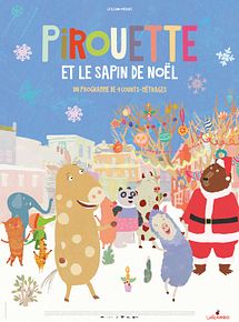 Affiche du film Pirouette et le sapin de Noël, à voir en streaming sur Play DD Streaming