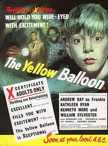 Affiche de The Yellow Balloon, film à voir en streaming sur Pygargue