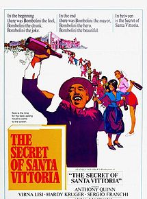 Affiche de Le Secret de Santa Vittoria, film à voir en streaming sur Pygargue