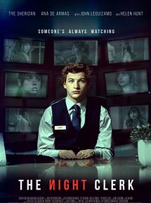 Affiche de The Night Clerk, film à voir en streaming sur Pygargue