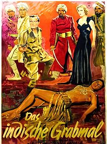 Affiche de Le Tombeau hindou, film à voir en streaming sur Pygargue