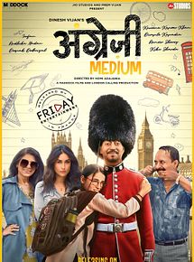Affiche de Angrezi Medium, film à voir en streaming sur Pygargue