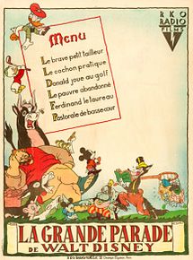 Affiche du film La Grande parade de Walt Disney, à voir en streaming sur Play DD Streaming