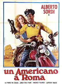 Affiche de Un americano a Roma, film à voir en streaming sur Pygargue