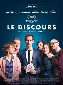 Affiche de Le Discours, film à voir en streaming sur Pygargue