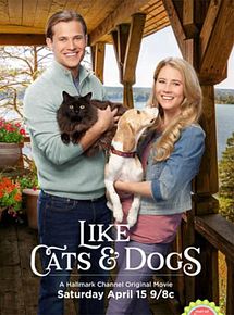 Affiche de L'amour comme chiens et chats, film à voir en streaming sur Pygargue