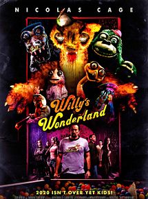 Affiche de Willy’s Wonderland, film à voir en streaming sur Pygargue