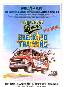 Affiche de The Bad News Bears in Breaking Training, film à voir en streaming sur Pygargue