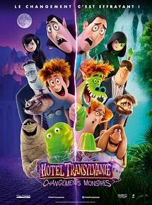 Affiche de Hôtel Transylvanie : changements monstres, film à voir en streaming sur Pygargue