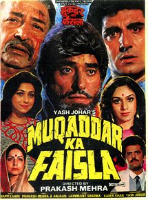 Affiche de Muqaddar Ka Faisla, film à voir en streaming sur Pygargue