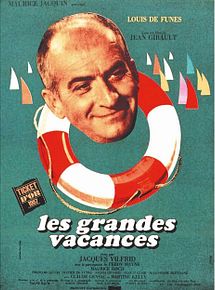 Affiche de Les grandes vacances, film à voir en streaming sur Pygargue