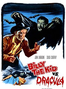 Affiche de Billy the Kid Versus Dracula, film à voir en streaming sur Pygargue