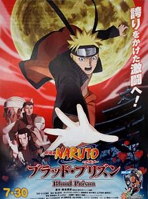 Affiche de Naruto le film: La Prison sanglante, film à voir en streaming sur Pygargue