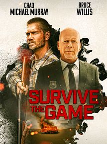 Affiche de Survive the Game, film à voir en streaming sur Pygargue