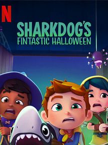 Affiche de Toukin, le chien-requin : Squalloween !, film à voir en streaming sur Pygargue