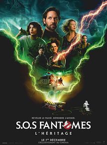 Affiche de S.O.S. Fantômes : L'Héritage, film à voir en streaming sur Pygargue