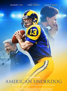 Affiche de American Underdog, film à voir en streaming sur Pygargue