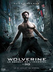 Affiche de Wolverine : le combat de l'immortel, film à voir en streaming sur Pygargue