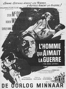 Affiche de L'Homme qui aimait la guerre, film à voir en streaming sur Pygargue