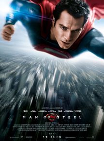 Affiche de Man of Steel, film à voir en streaming sur Pygargue