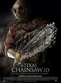 Affiche de Texas Chainsaw 3D, film à voir en streaming sur Pygargue