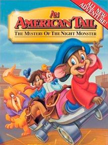 Affiche de Fievel et le mystère du monstre de la nuit, film à voir en streaming sur Pygargue