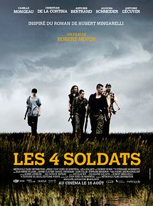 Affiche de Les 4 soldats, film à voir en streaming sur Pygargue