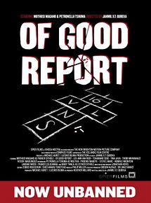Affiche de Of Good Report, film à voir en streaming sur Pygargue