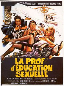 Affiche de La prof d'éducation sexuelle, film à voir en streaming sur Pygargue