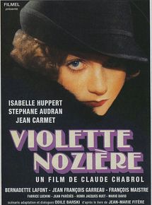 Affiche de Violette Nozière, film à voir en streaming sur Pygargue