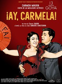 Affiche de ¡Ay, Carmela!, film à voir en streaming sur Pygargue